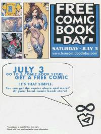[Scan: Free Comic Book Day Flyer]