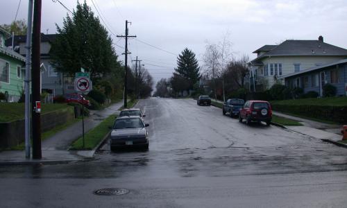 [Photo: Wet streets]