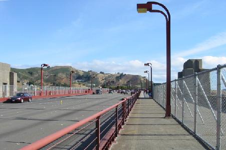 golden gate bridge. Golden Gate Bridge (North End)