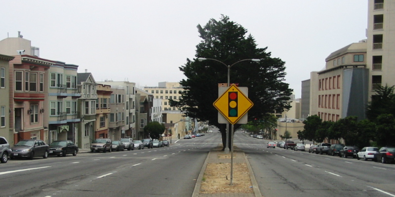 [Photo: Geary, Looking East]
