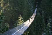 Overrated and expensive tourist attraction: The Capilano Suspension Bridge