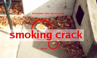 smoking crack