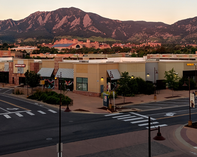 photo: Boulder view of more interesting terrain elsewhere