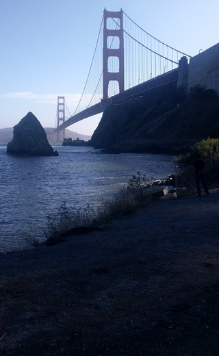 Photo: Golden Gate Bridge from Fort Baker