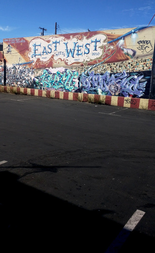 Photo: East Meets West 2010 Graffiti Wall