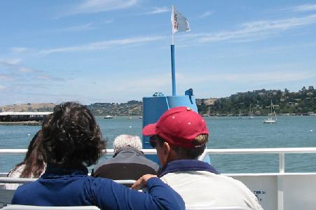 Ferry view of Sausalito