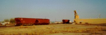 [Photo: freight cars]