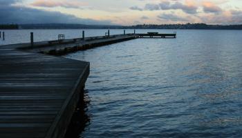 [Photo; Dock at Sunrise]