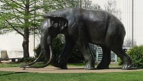 Mammoth Statue at Fair Park, Dallas