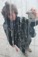 [Photo: Self Portrait at the Bean]