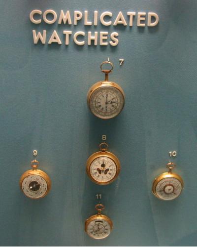 [Photo: complicated watches]