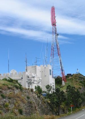 [Photo: Radio Tower on Mount]