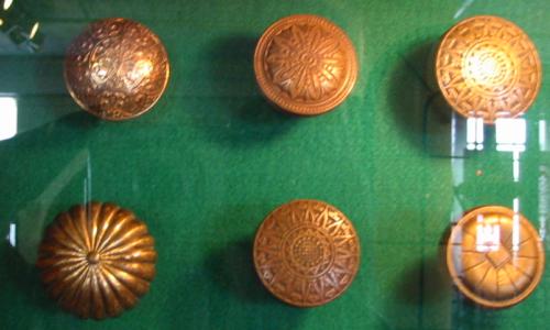 [Photo: Doorknobs at the City Museum]