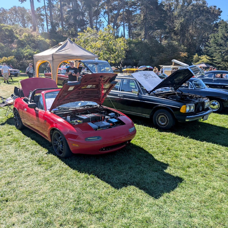 claims to be an electric Miata. I dunno, I'm not a car guy